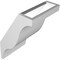 Ekena Millwork 6-in. W x 6-in. D x 10-in. H Funston Architectural Grade PVC Knee Brace BRCP06X06X10FST - alternate 4